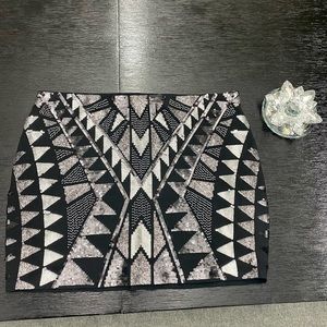 EXPRESS mini glam skirt